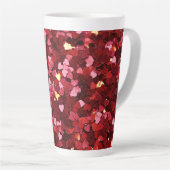Herz Formen Texture-20622 Milchtasse (Rechte Ecke)