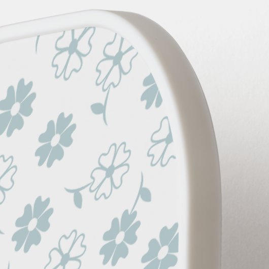 Herz-Formierte Petal-Blume Pickleball Schläger (Linke Seite)