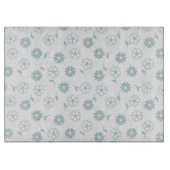 Herz-Formierte Petal-Blume Schneidebrett (Vorderseite)