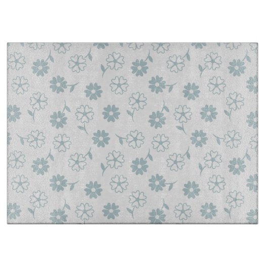 Herz-Formierte Petal-Blume Schneidebrett (Vorderseite)