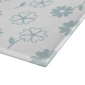 Herz-Formierte Petal-Blume Schneidebrett (Ecke)