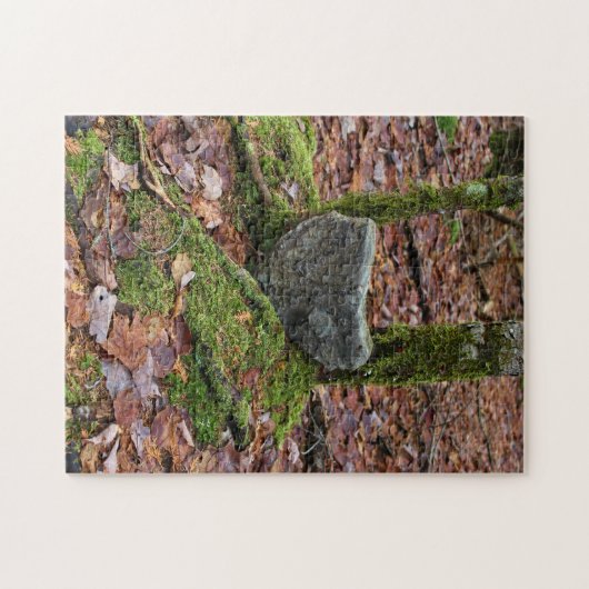 Herz-Förmiger Felsen Puzzle (Horizontal)