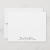 Herz | Foto Ankündigung Datum freihalten (Rückseite)