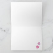 Herz Foto Happy Valentine's Day Candy Hearts Karte (Innenseite)