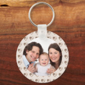 Herz/Foto Schlüsselanhänger (Vorderseite)