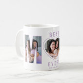 Herz-Foto-Tasse für Mama Kaffeetasse (Vorderseite Links)