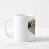 Herz Foto Wir Liebe Sie Vater oder Mama Kaffeetasse (Links)