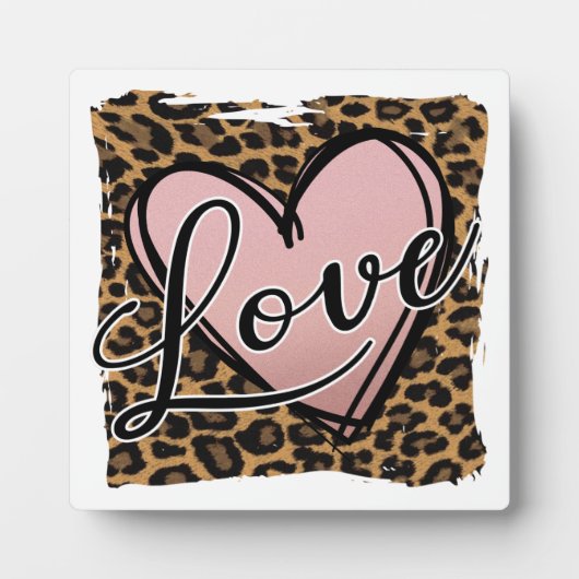 Herz Fotoplatte (Vorderseite)