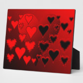 Herz Fotoplatte (Seite)