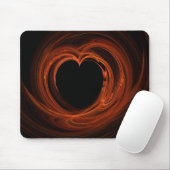 Herz-Fraktal Mousepad (Mit Mouse)