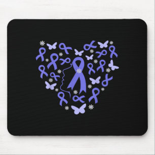 Herz Frau Unterstützung Magenkrebs Krieger Immergr Mousepad