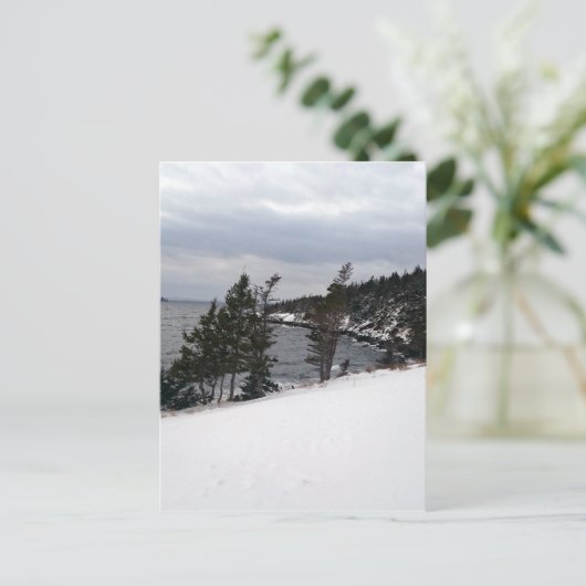 Herz-Freude Postkarte (Stehend Vorderseite)