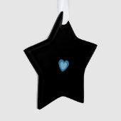 Herz für Geliebte Ornament (Vorderseite)