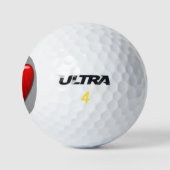 Herz für Golf Golfball (Logo)