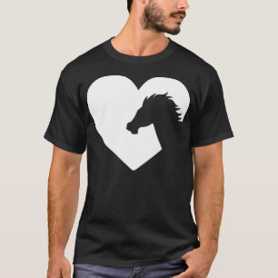 Herz für Reitlehrer T-Shirt