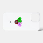 Herz Fuzzies Apple iPhone 13 Mini-Fall Case-Mate iPhone Hülle (Rückseite (Horizontal))