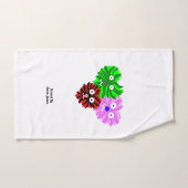 Herz Fuzzies Badezimmer Handtuch Set (Handtuch)