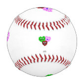 Herz Fuzzies Baseball (Rückseite)