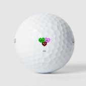 Herz Fuzzies Golf Balls Golfball (Vorderseite)