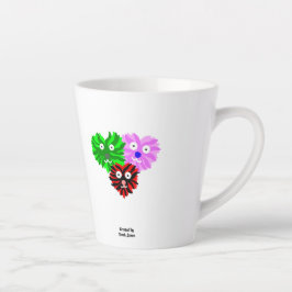 Herz Fuzzies Kleine Latte Tasse