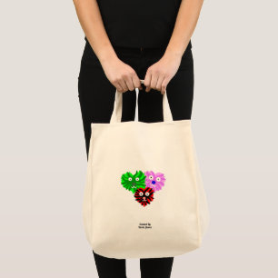 Herz Fuzzies Lebensmittelgeschäft Tote Bag Tragetasche