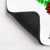Herz Fuzzies Maus Pad Mousepad (Ecke)