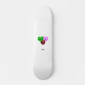 Herz Fuzzies Skateboard (Vorne)