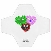 Herz Fuzzies Soccer Ball (Flach)