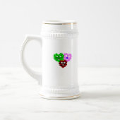 Herz Fuzzies Stein Tasse (Links)