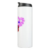Herz Fuzzies Thermal Tumbler Thermosbecher (Nach rechts gedreht)