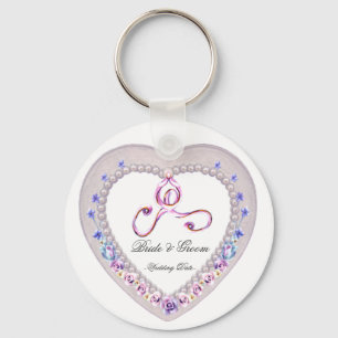 Herz-Gastgeschenk Hochzeit-Schlüsselanhänger Schlüsselanhänger
