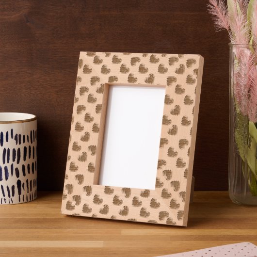 Herz Geätzte Rahmen (Linke Ecke)