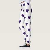 Herz gedruckte Leggings (Links)