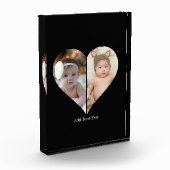 Herz geformt 2 Foto Collage (Links)