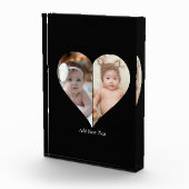 Herz geformt 2 Foto Collage (Rechts)