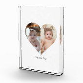 Herz geformt 2 Foto Collage (Rechts)