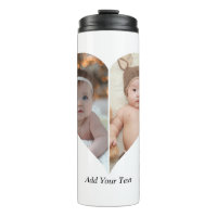 Herz geformt 2 Foto Collage