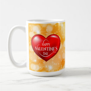 Herz geformt 3d Rote Liebe Symbol-50420 Kaffeetasse