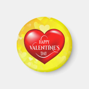 Herz geformt 3d Rote Liebe Symbol-50420 Magnet