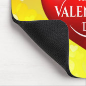 Herz geformt 3d Rote Liebe Symbol-50420 Mousepad (Ecke)