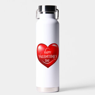 Herz geformt 3d Rote Liebe Symbol-50420 Trinkflasche