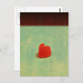 Herz geformt Gumdrop Postkarte (Vorne/Hinten)