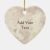 Herz-geformter Foto-Rahmen mit Blumen Keramikornament (Hinten)