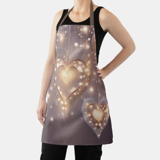 Herz gefüllt mit Licht Schürze (InSitu)