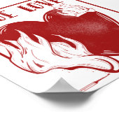 Herz gegen Liebe Poster (Ecke)