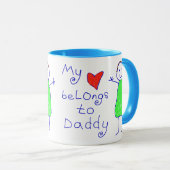 Herz gehört Vati Tasse (VorderseiteRechts)