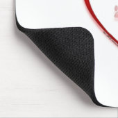 Herz gehört zum Beagle; Liebe Beagles; Beagle Lieb Mousepad (Ecke)