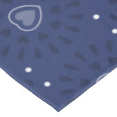 Herz Gemusterte Flagge des Staates Texas Tischdecke (Schrägansicht)