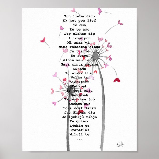 Pusteblume Kunst & Poster Zazzle.de