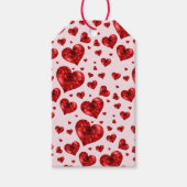 Herz-Geschenk-Tag Geschenkanhänger (Vorderseite)